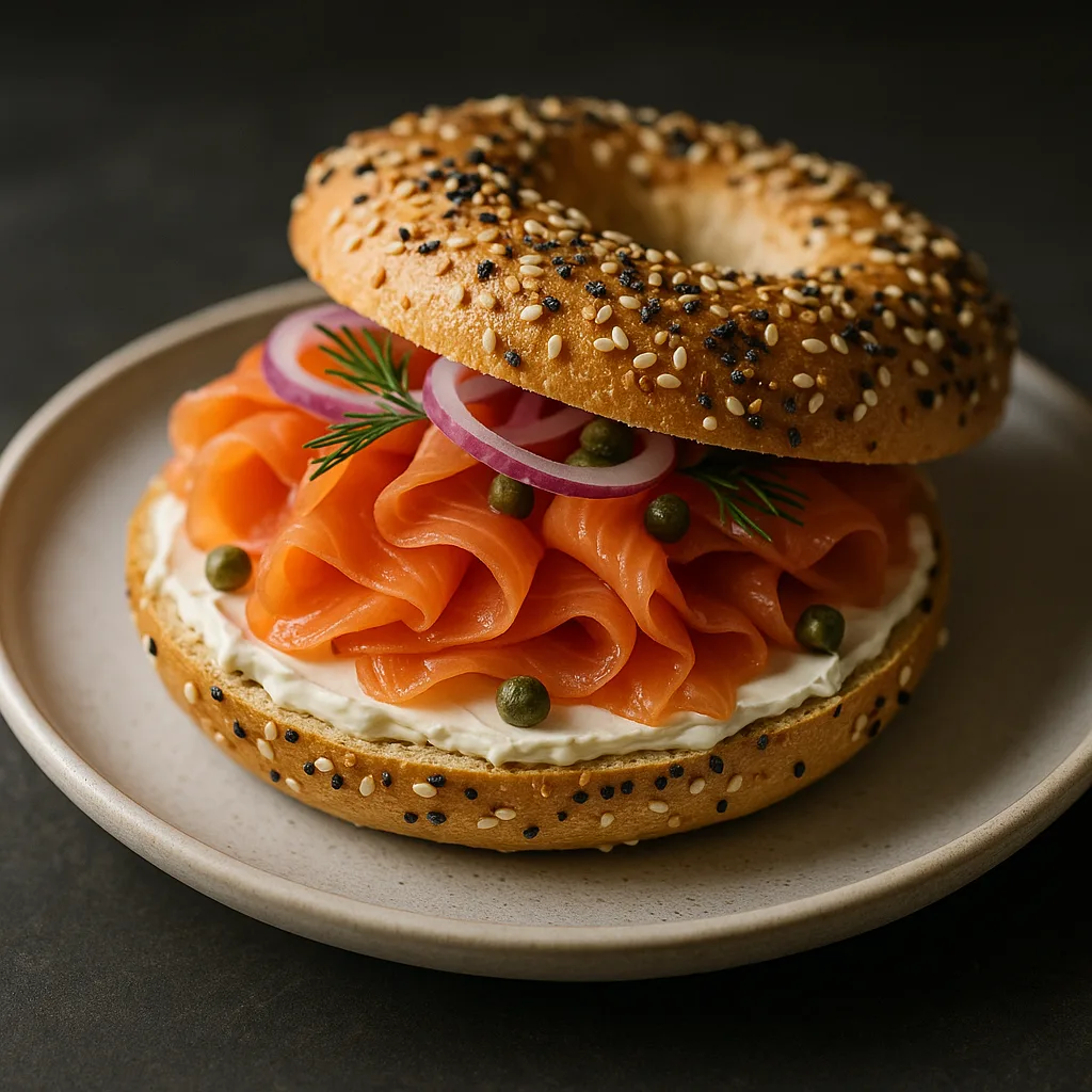 Bagel with Lox