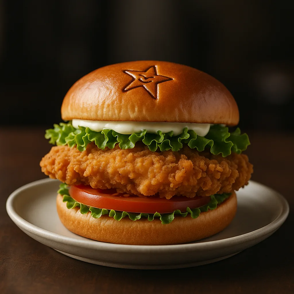 Carl's Jr Crispy Chicken Sandwich
