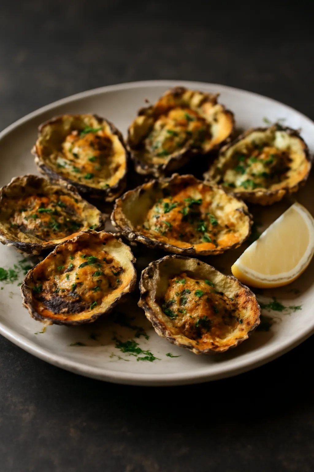 Charbroiled Oysters