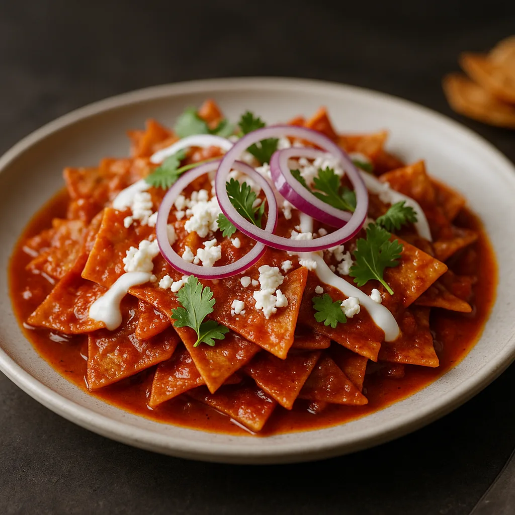 Chilaquiles Rojos