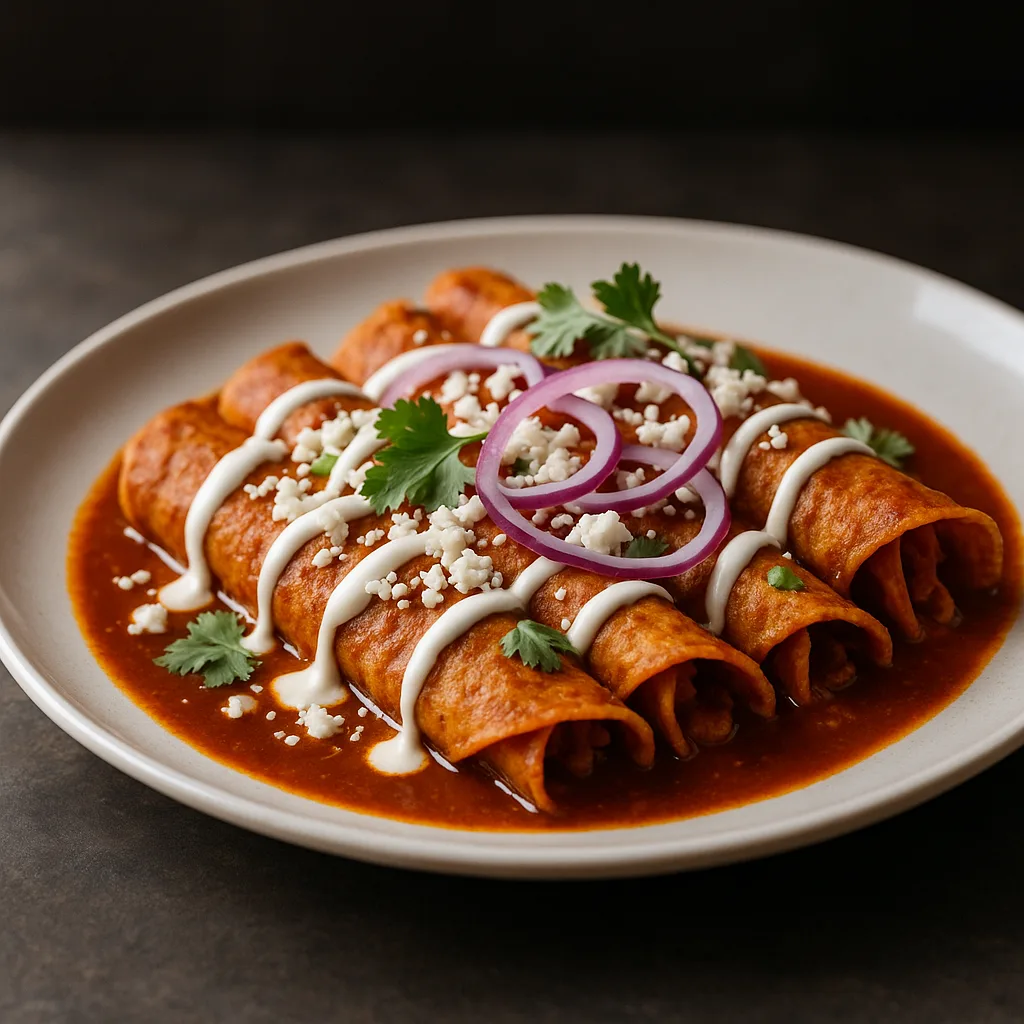 Enchiladas Rojas