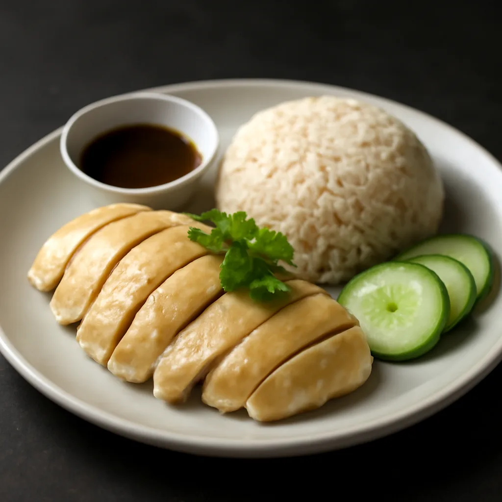 Hainanese Chicken Rice