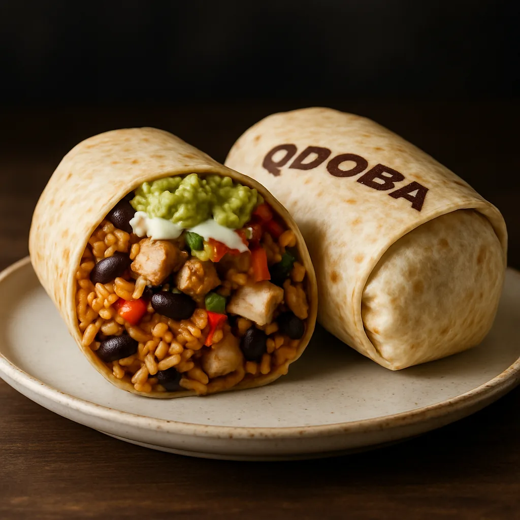 Qdoba Burrito