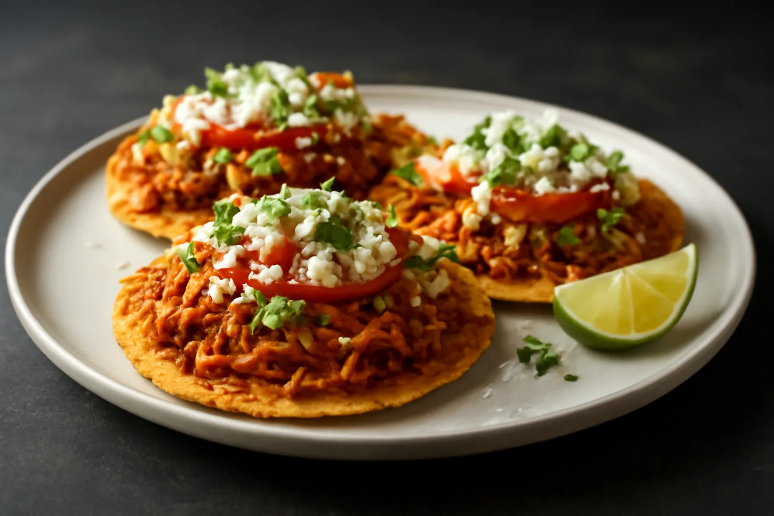 Tostadas de Tinga
